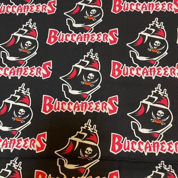 New Tampa Bay Buccaneers Bucs Football Reversible Place Mats Handmade 4 pc Set - Picture 2 of 7